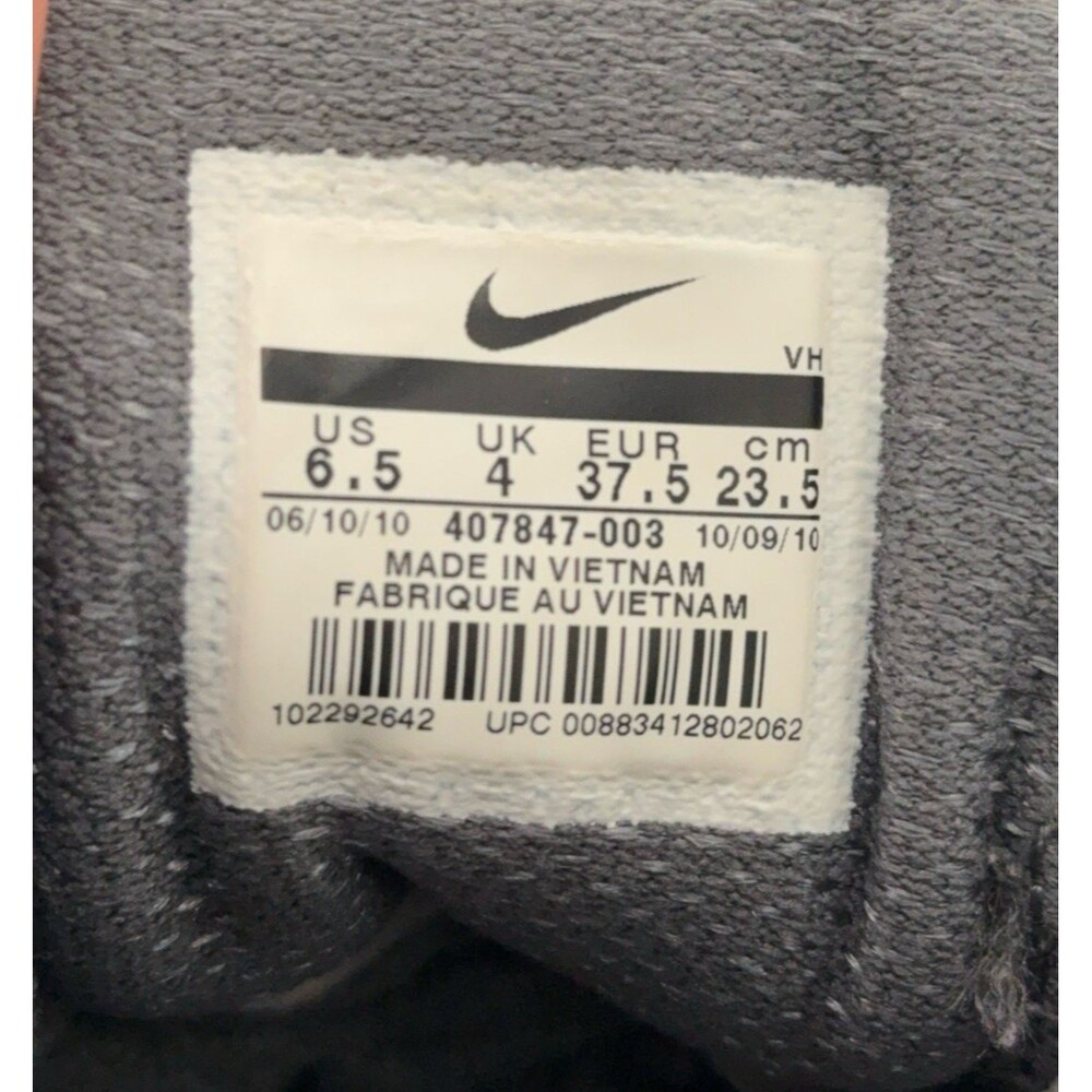 Nike Dual Fusion ST Running Shoes Gray Pink Breathable Mesh Sneakers Size 6.5 - Picture 11 of 11